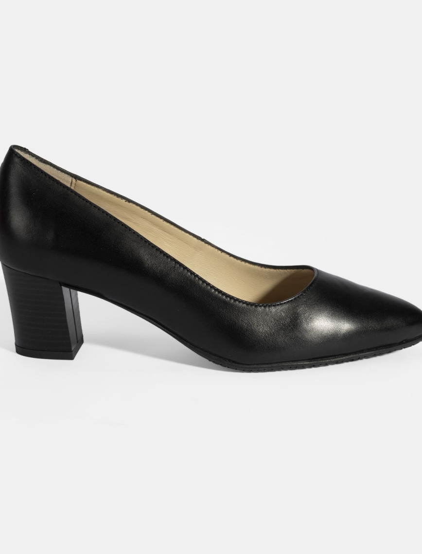 Kadın Siyah DesaComfort Topuklu Deri Ayakkabı Kadın Siyah DesaComfort Topuklu Deri Ayakkabı