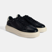 Erkek Lacivert Bağcıklı Deri Günlük Ayakkabı Erkek Lacivert Bağcıklı Deri Günlük Ayakkabı