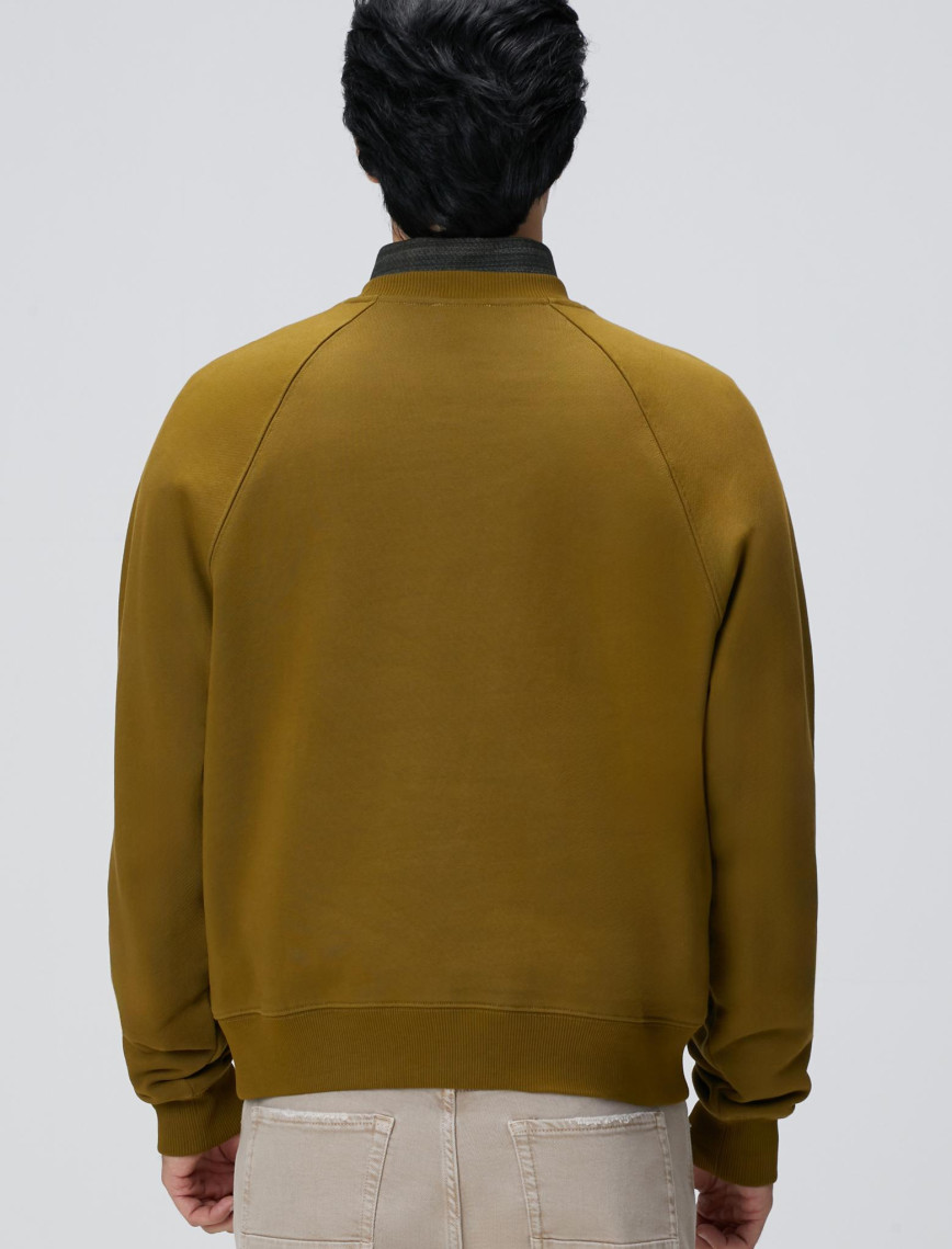 Network Erkek Yağ Yeşili Nakış Detaylı Sweatshirt Network Erkek Yağ Yeşili Nakış Detaylı Sweatshirt