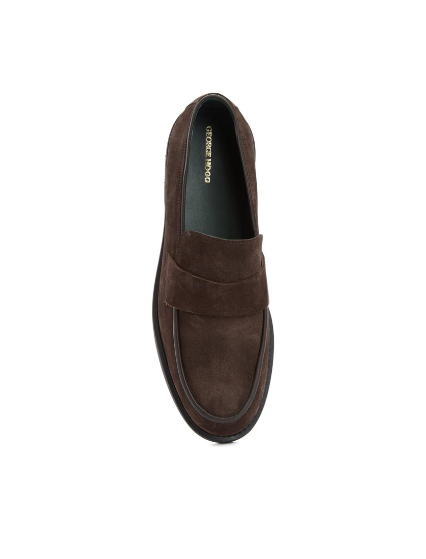 George Hogg Erkek Kahverengi Deri Loafer George Hogg Erkek Kahverengi Deri Loafer