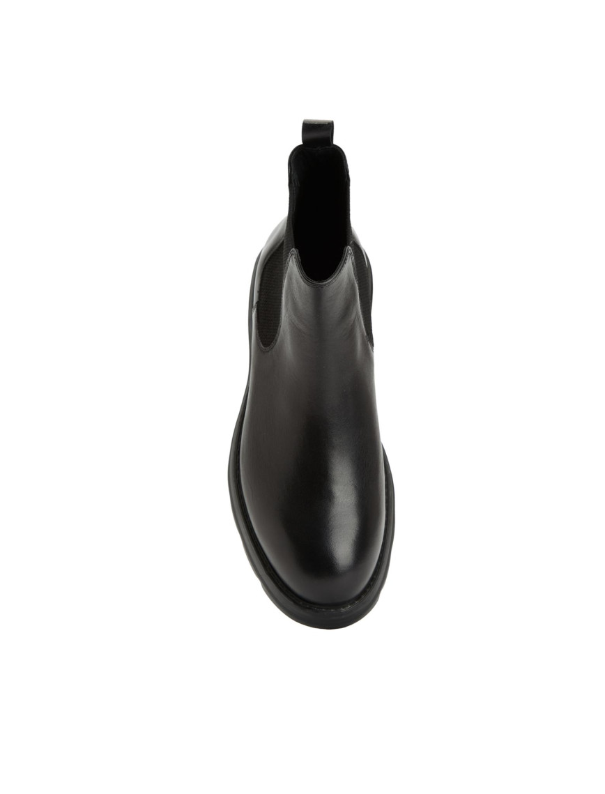 Divarese Erkek Siyah Deri Bot Divarese Erkek Siyah Deri Bot