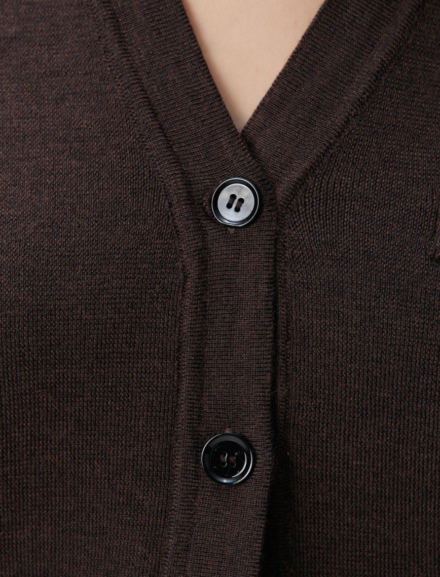 Network Kadın Acı Kahve Yün Hırka Network Kadın Acı Kahve Yün Hırka