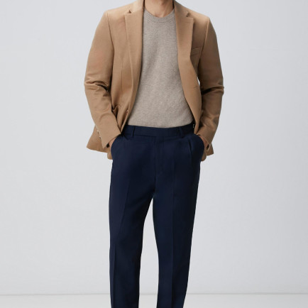 Network Erkek Lacivert Keten Karışımlı Pantolon Network Erkek Lacivert Keten Karışımlı Pantolon