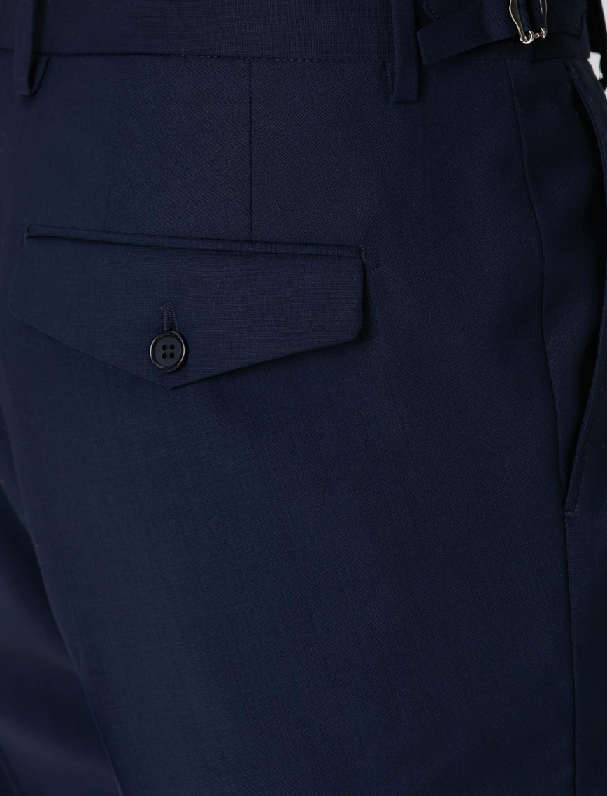 Network Erkek Lacivert Keten Karışımlı Pantolon Network Erkek Lacivert Keten Karışımlı Pantolon