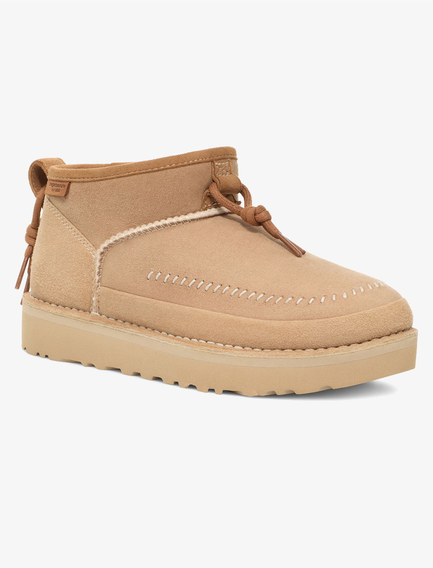 UGG Ultra Mini Crafted Regenerate Kadın Bej Bot UGG Ultra Mini Crafted Regenerate Kadın Bej Bot