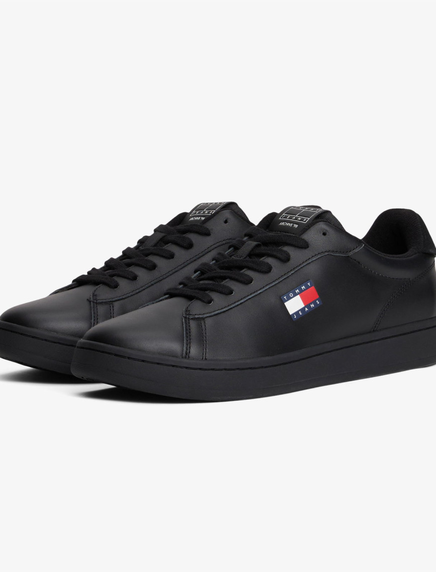Tommy Hilfiger Archive '98 Erkek Siyah Sneaker