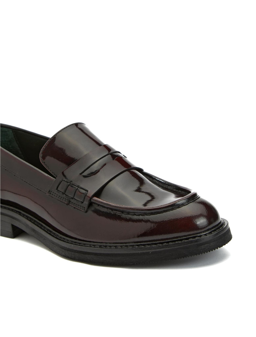 Network Kadın Bordo Açma Deri Loafer Network Kadın Bordo Açma Deri Loafer