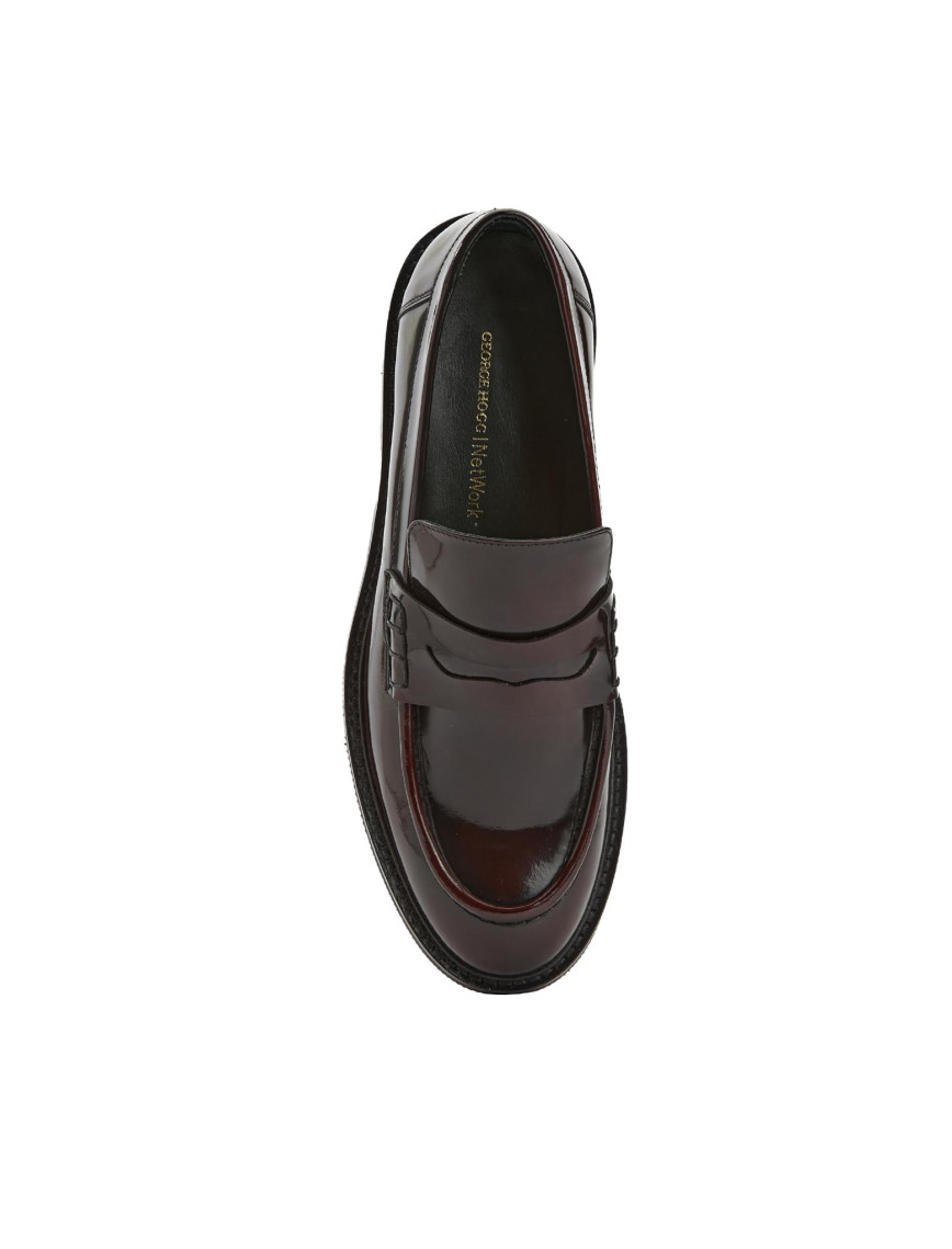 Network Kadın Bordo Açma Deri Loafer Network Kadın Bordo Açma Deri Loafer