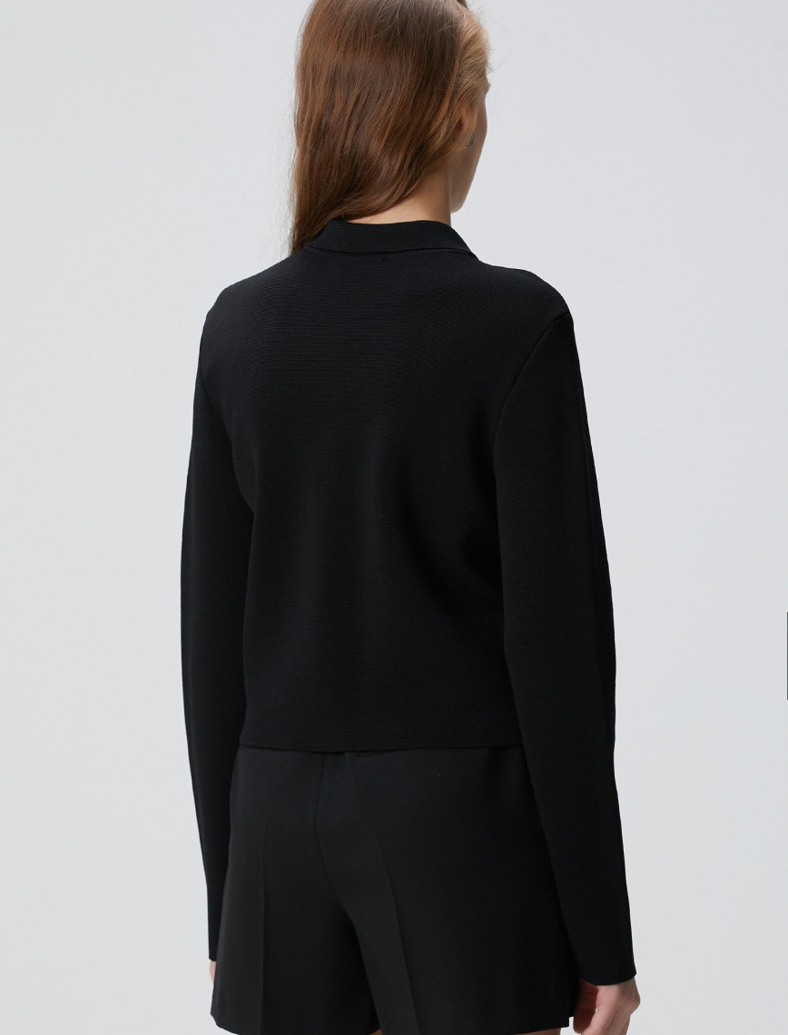 Network Kadın Siyah Triko Ceket Network Kadın Siyah Triko Ceket