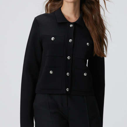 Network Kadın Siyah Triko Ceket Network Kadın Siyah Triko Ceket