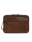 George Hogg Erkek Acı Kahve Süet Evrak Çantası George Hogg Erkek Acı Kahve Süet Evrak Çantası