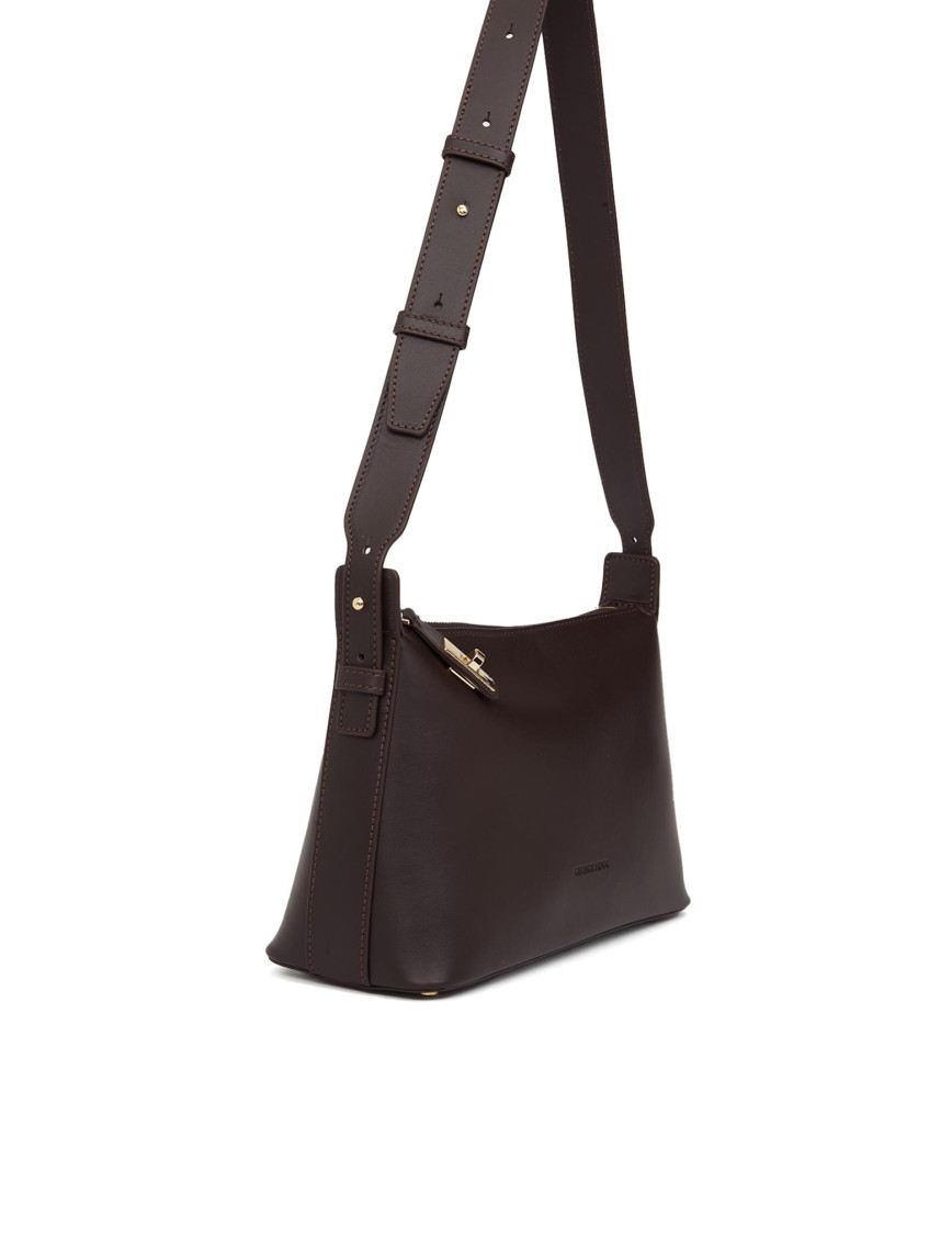 George Hogg Kadın Kahverengi Deri Postacı Çantası George Hogg Kadın Kahverengi Deri Postacı Çantası