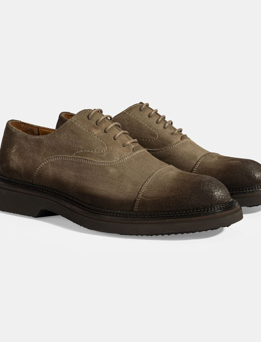 Erkek Vizon Bağcıklı Süet Günlük Ayakkabı Erkek Vizon Bağcıklı Süet Günlük Ayakkabı