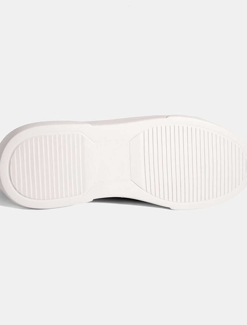 Erkek Gri Bağcıklı Deri Günlük Ayakkabı Erkek Gri Bağcıklı Deri Günlük Ayakkabı