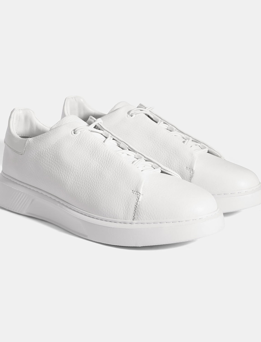 Erkek Siyah Bağcıklı Deri Günlük Ayakkabı Erkek Siyah Bağcıklı Deri Günlük Ayakkabı