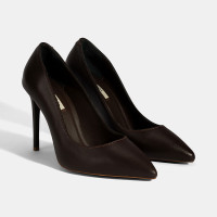 Kadın Kahve Deri Stiletto Kadın Kahve Deri Stiletto