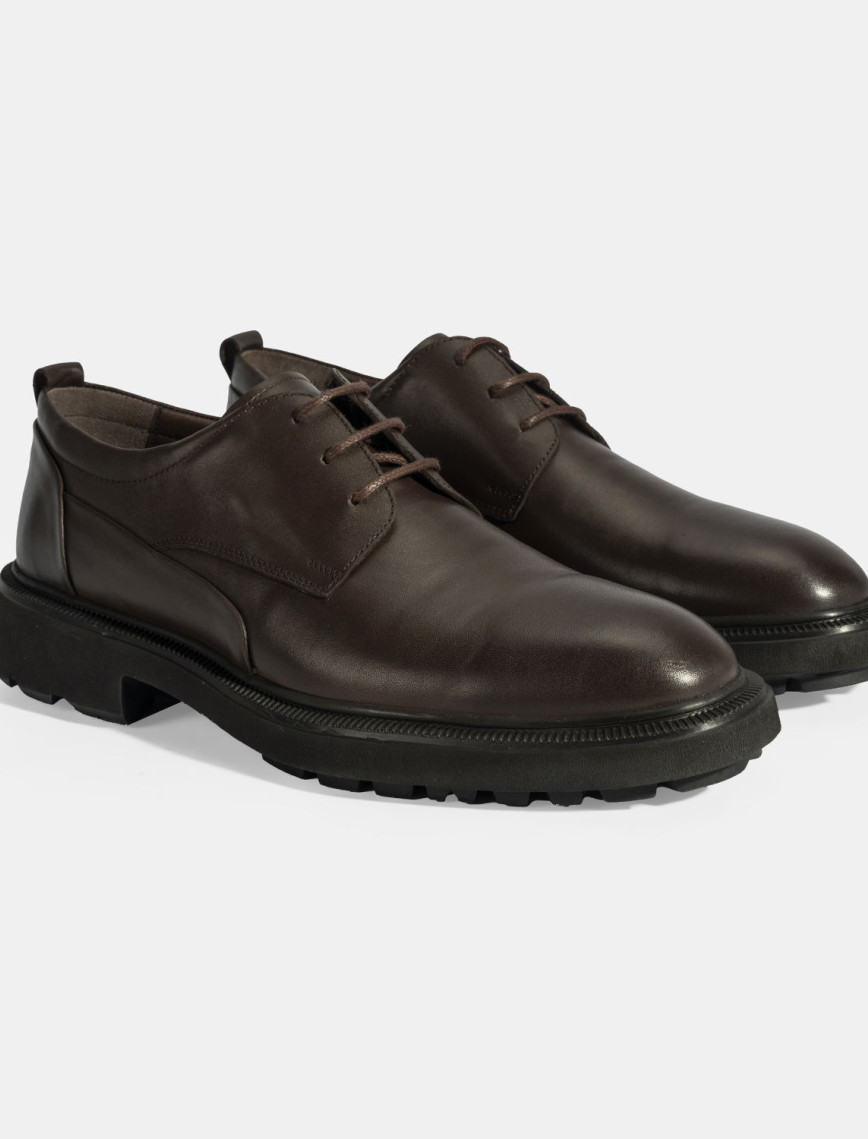 Erkek Siyah Bağcıklı Klasik Ayakkabı Erkek Siyah Bağcıklı Klasik Ayakkabı