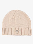 Guess Beanie Yün Karışımlı Kadın Krem Şapka Guess Beanie Yün Karışımlı Kadın Krem Şapka