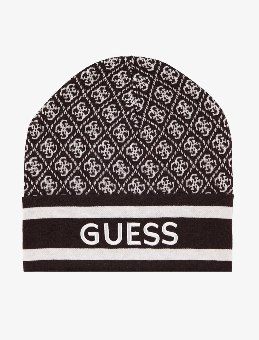 Guess Sevyn 4G Logo Yün Karışımlı Kadın Lacivert Bere Guess Sevyn 4G Logo Yün Karışımlı Kadın Lacivert Bere