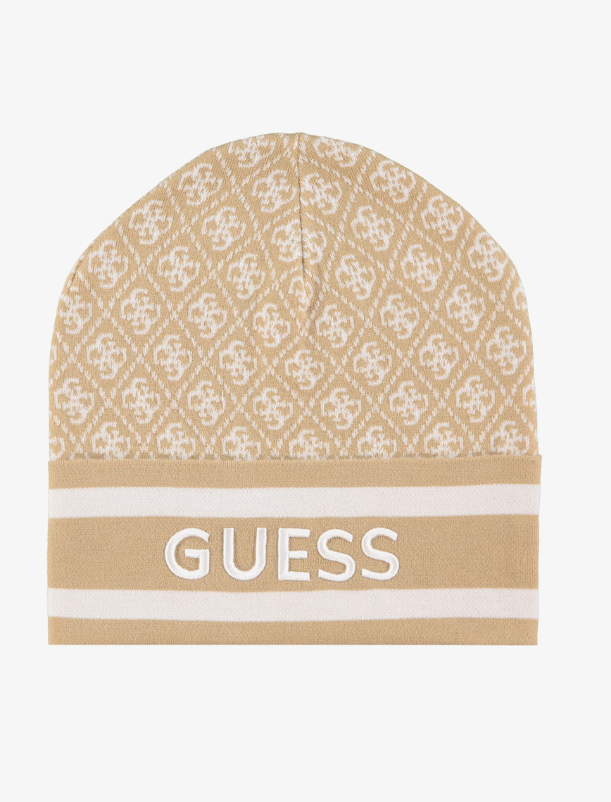 Guess Sevyn 4G Logo Yün Karışımlı Kadın Lacivert Bere Guess Sevyn 4G Logo Yün Karışımlı Kadın Lacivert Bere