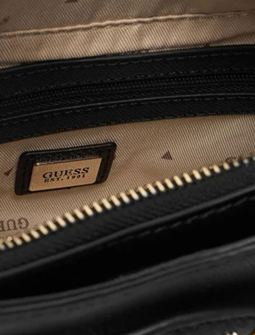 Guess Mimina Kadın Siyah El Çantası Guess Mimina Kadın Siyah El Çantası