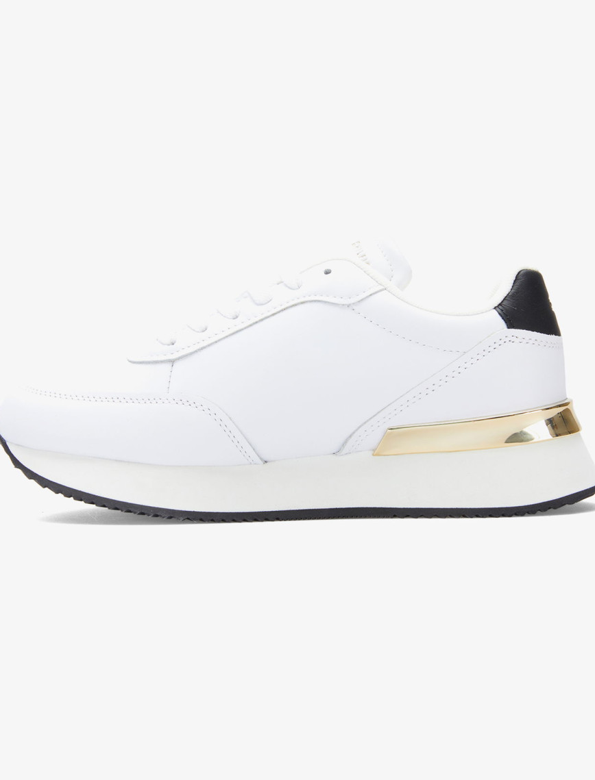 Tommy Hilfiger Chic Fashion Runner Kadın Beyaz Sneaker Tommy Hilfiger Chic Fashion Runner Kadın Beyaz Sneaker