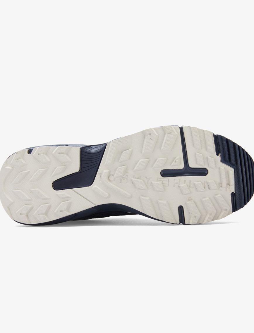 Tommy Hilfiger Runner Tech Mix Erkek Mavi Sneaker Tommy Hilfiger Runner Tech Mix Erkek Mavi Sneaker