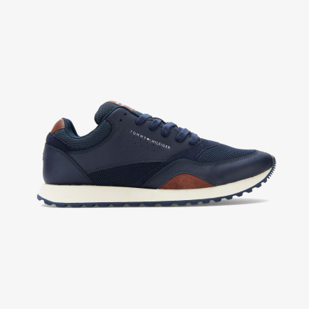 Tommy Hilfiger New Runner Eva Mix Erkek Lacivert Sneaker Tommy Hilfiger New Runner Eva Mix Erkek Lacivert Sneaker