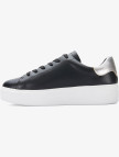 Tommy Hilfiger Essential Platform Court Kadın Siyah Sneaker Tommy Hilfiger Essential Platform Court Kadın Siyah Sneaker