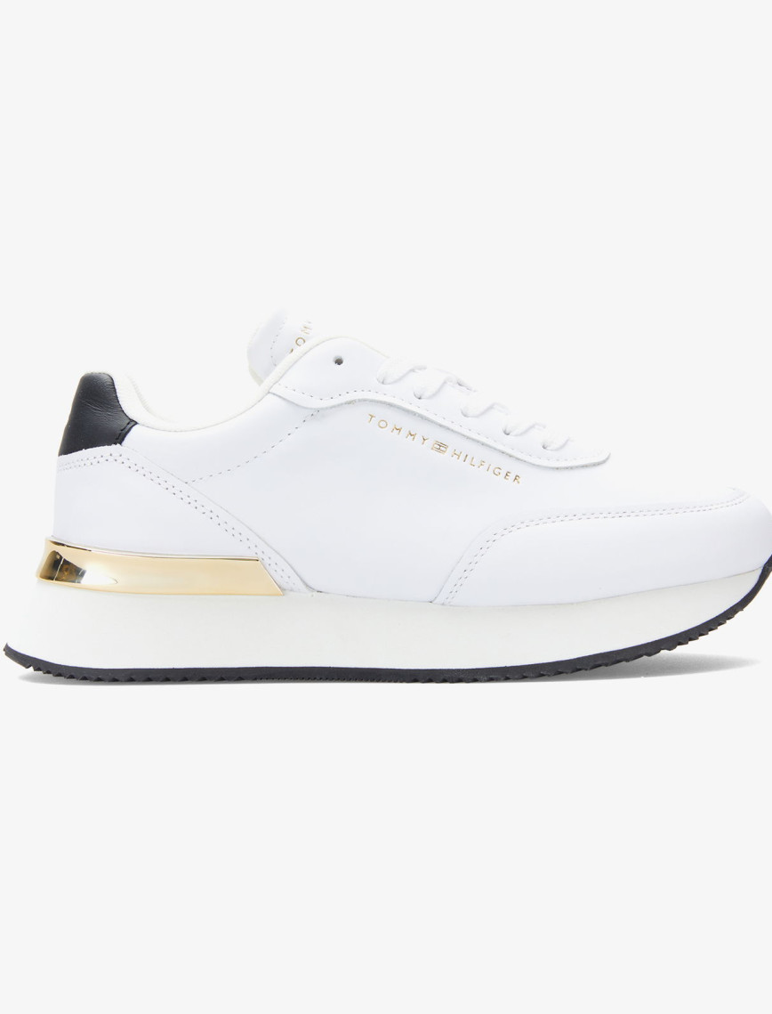 Tommy Hilfiger Chic Fashion Runner Kadın Beyaz Sneaker Tommy Hilfiger Chic Fashion Runner Kadın Beyaz Sneaker