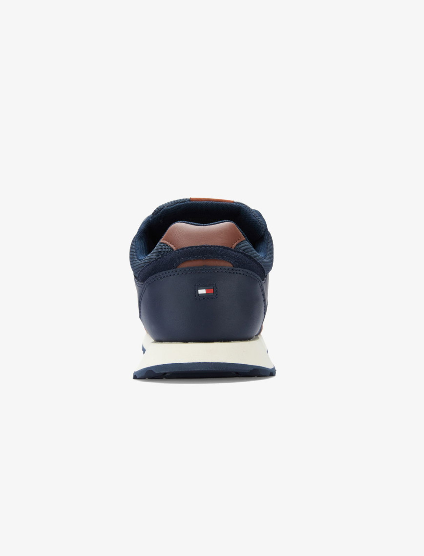 Tommy Hilfiger New Runner Eva Mix Erkek Lacivert Sneaker Tommy Hilfiger New Runner Eva Mix Erkek Lacivert Sneaker