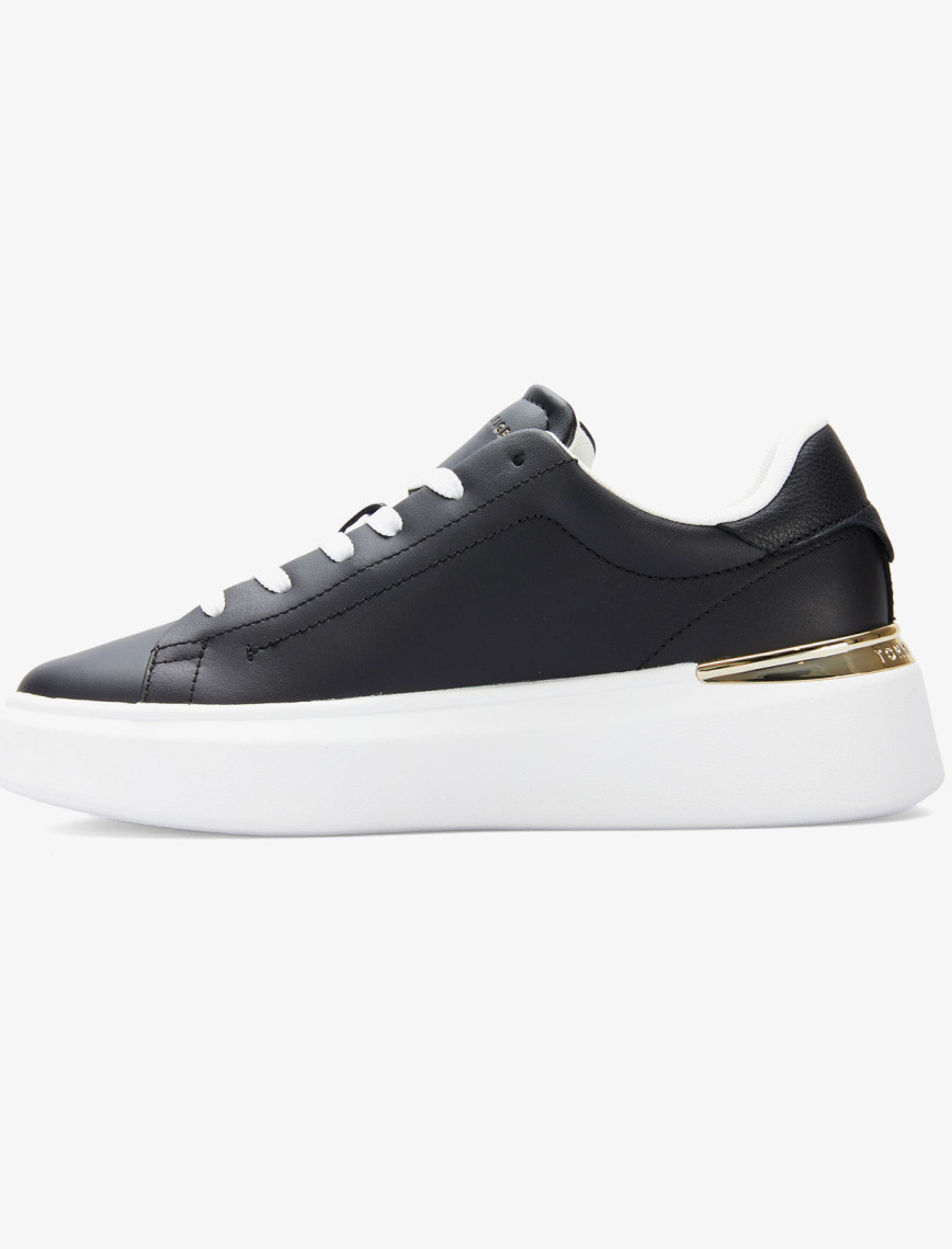 Tommy Hilfiger Fashion Court Kadın Siyah Sneaker Tommy Hilfiger Fashion Court Kadın Siyah Sneaker