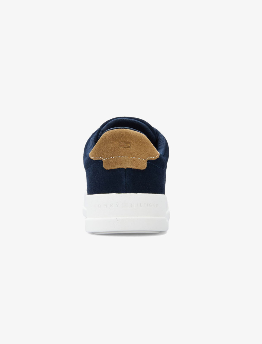 Tommy Hilfiger Court Summer Suede Erkek Lacivert Sneaker Tommy Hilfiger Court Summer Suede Erkek Lacivert Sneaker