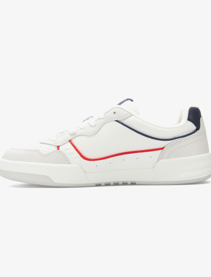 Tommy Jeans Cupsole Elevated Leather Erkek Beyaz Sneaker