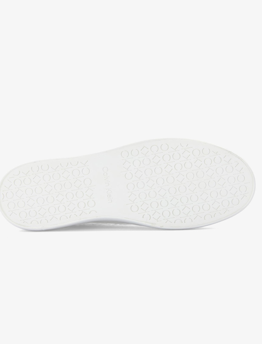 Calvin Klein Vulc Lace Up Mono Kadın Beyaz Sneaker Calvin Klein Vulc Lace Up Mono Kadın Beyaz Sneaker