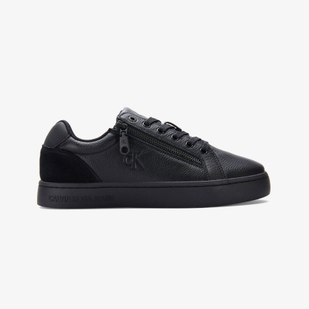 Calvin Klein Classic Cupsole Zip Low Erkek Siyah Sneaker Calvin Klein Classic Cupsole Zip Low Erkek Siyah Sneaker