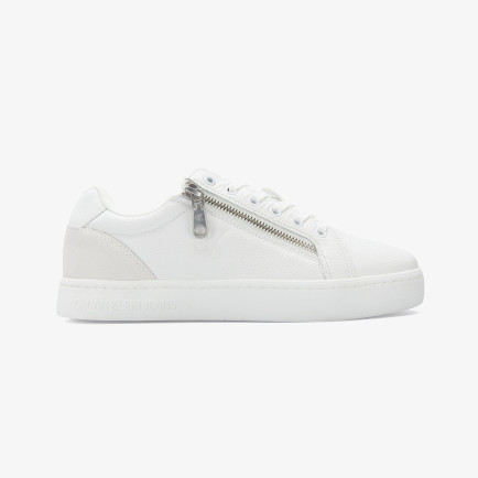 Calvin Klein Classic Cupsole Zip Low In Erkek Beyaz Sneaker Calvin Klein Classic Cupsole Zip Low In Erkek Beyaz Sneaker