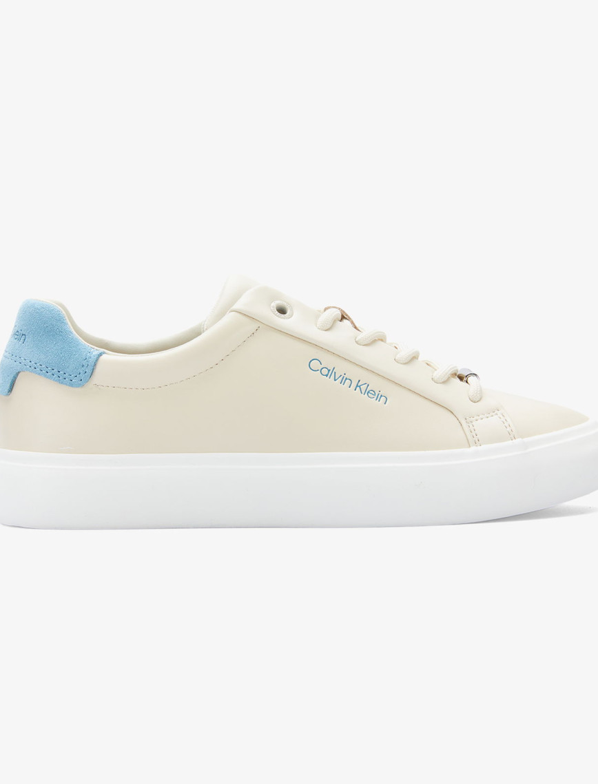 Calvin Klein Vulc Lace Up  Kadın Bej Sneaker