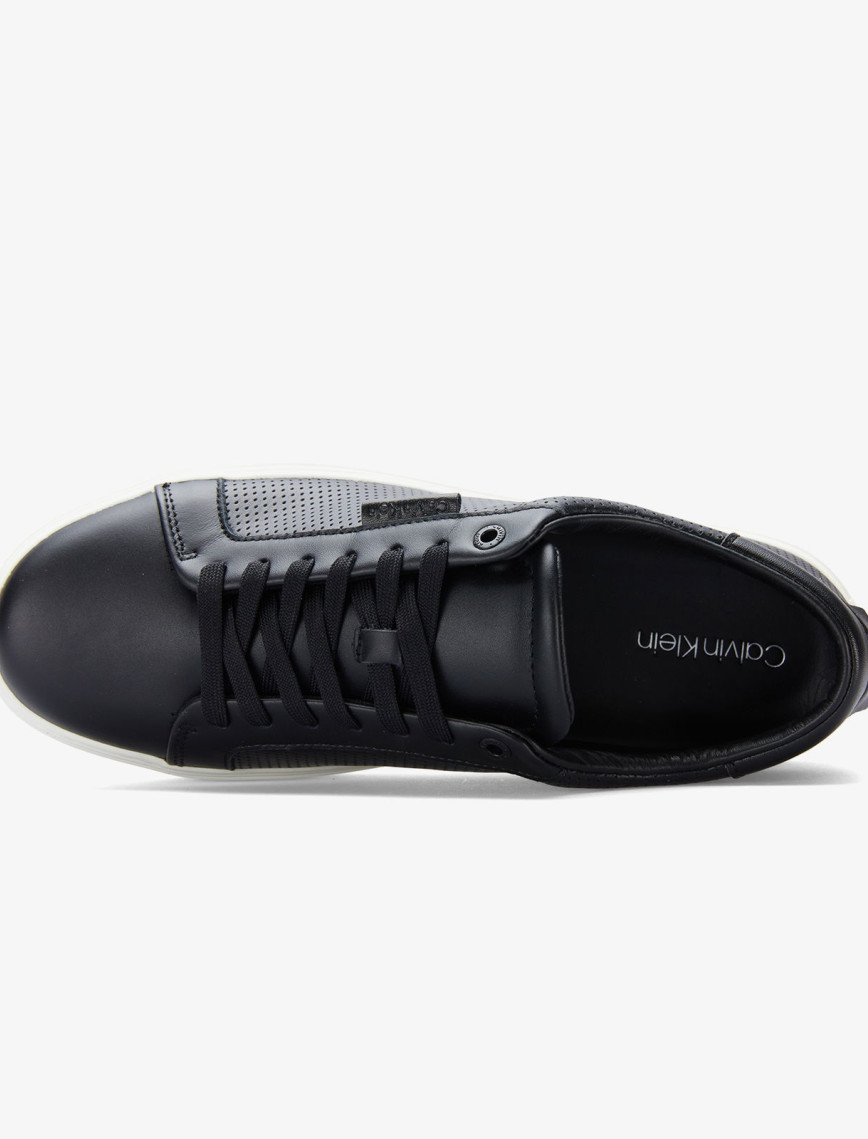 Calvin Klein Clean Cup Low Lace Up Erkek Siyah Sneaker Calvin Klein Clean Cup Low Lace Up Erkek Siyah Sneaker