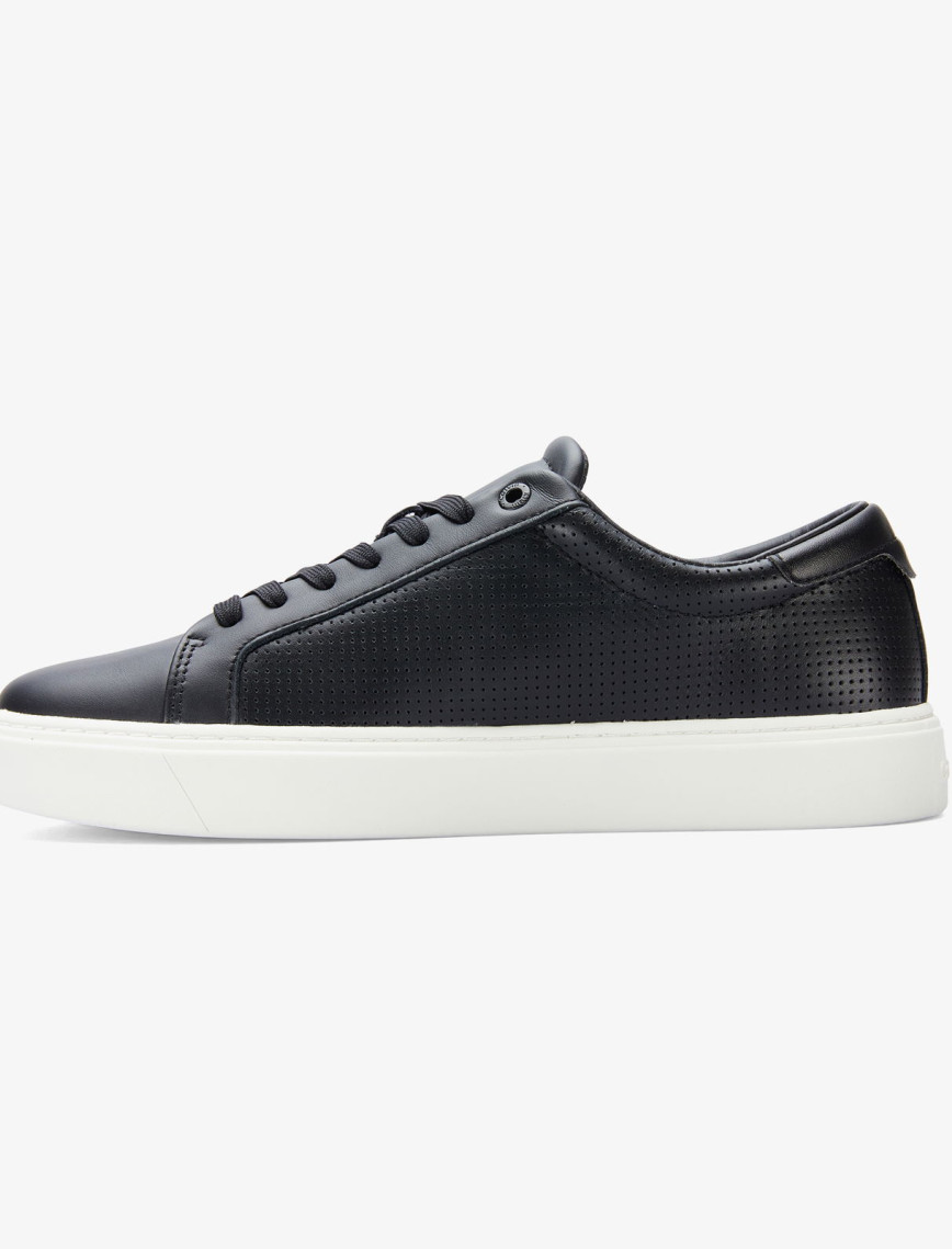 Calvin Klein Clean Cup Low Lace Up Erkek Siyah Sneaker Calvin Klein Clean Cup Low Lace Up Erkek Siyah Sneaker