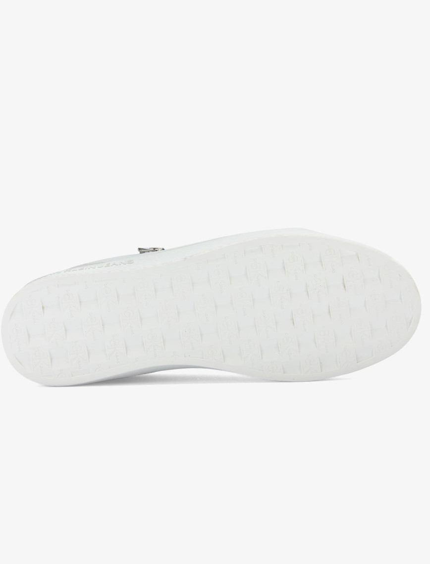Calvin Klein Classic Cupsole Zip Low In Erkek Beyaz Sneaker Calvin Klein Classic Cupsole Zip Low In Erkek Beyaz Sneaker