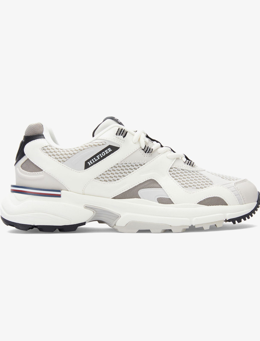 Tommy Hilfiger Runner Tech Mix Erkek Mavi Sneaker Tommy Hilfiger Runner Tech Mix Erkek Mavi Sneaker