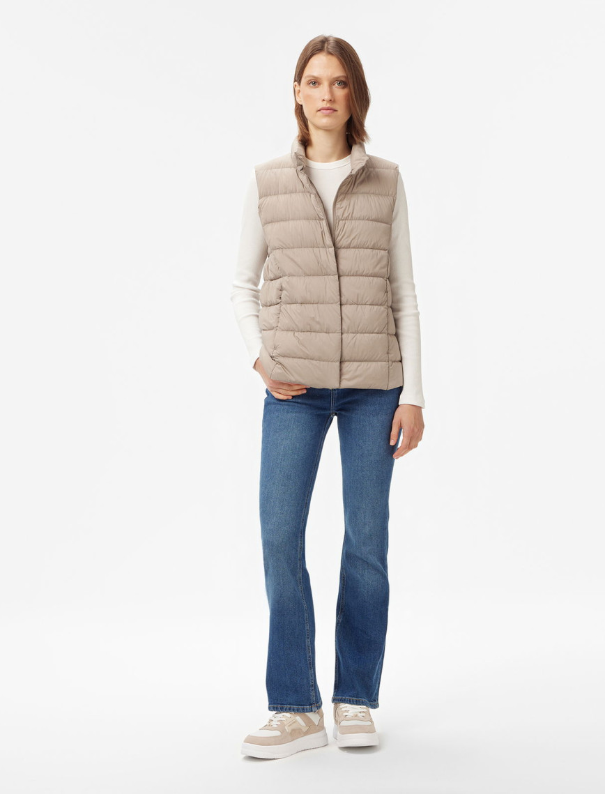 Nautica Kadın Bej Su İtici Özellikli Yelek Nautica Kadın Bej Su İtici Özellikli Yelek