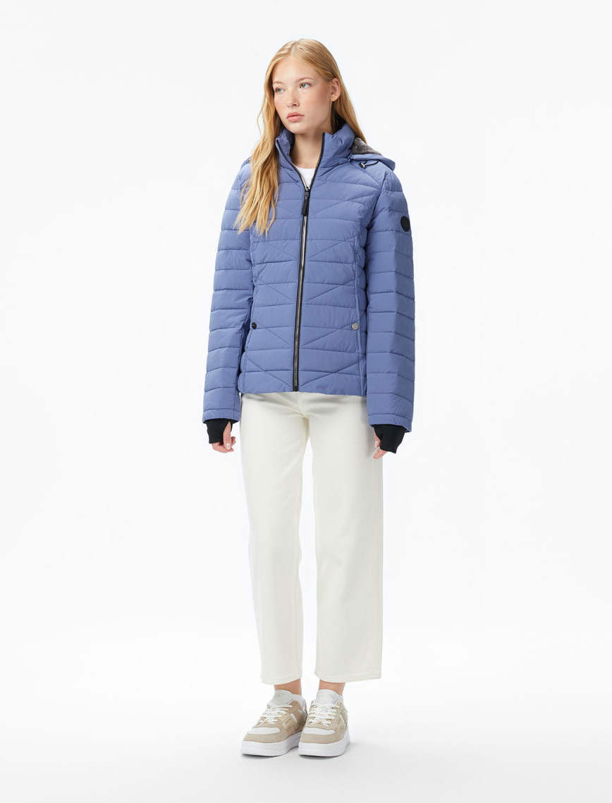 Nautica Kadın Mavi Regular Fit Mont Nautica Kadın Mavi Regular Fit Mont