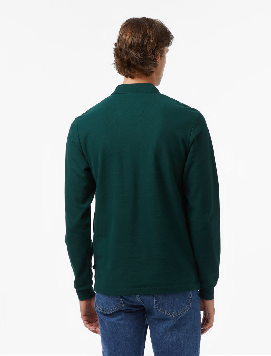 Nautica Erkek Yeşil Classic Fit Uzun Kollu Polo Yaka T-Shirt Nautica Erkek Yeşil Classic Fit Uzun Kollu Polo Yaka T-Shirt