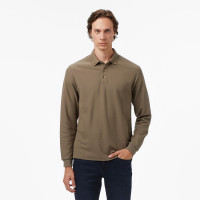 Nautica Erkek Kahverengi Classic Fit Uzun Kollu Polo Yaka T-Shirt Nautica Erkek Kahverengi Classic Fit Uzun Kollu Polo Yaka T-Shirt