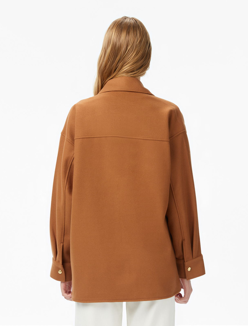 Nautica Kadın Kahverengi Regular Fit Gömlek Nautica Kadın Kahverengi Regular Fit Gömlek