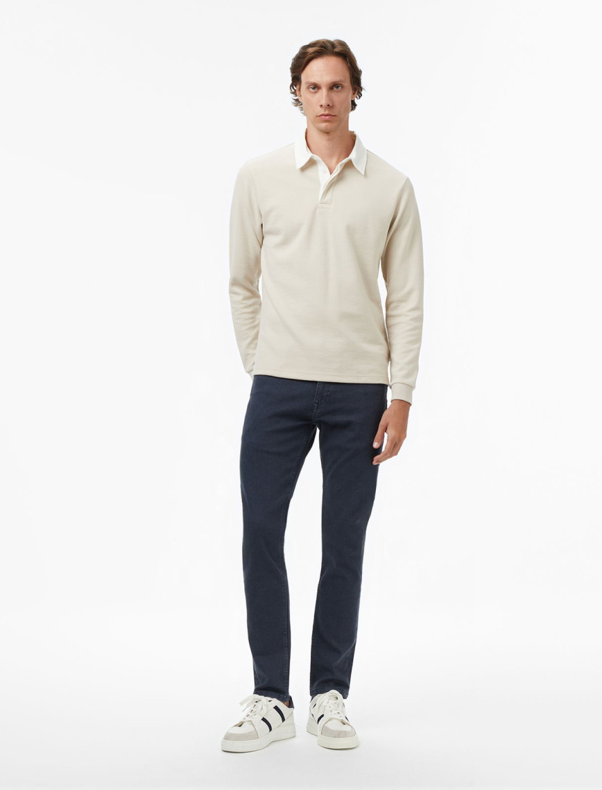 Nautica Erkek Mavi Slim Fit Pantolon Nautica Erkek Mavi Slim Fit Pantolon