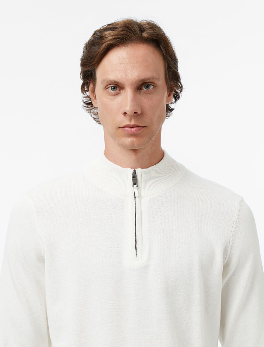 Nautica Erkek Krem Classic Fit Kazak Nautica Erkek Krem Classic Fit Kazak