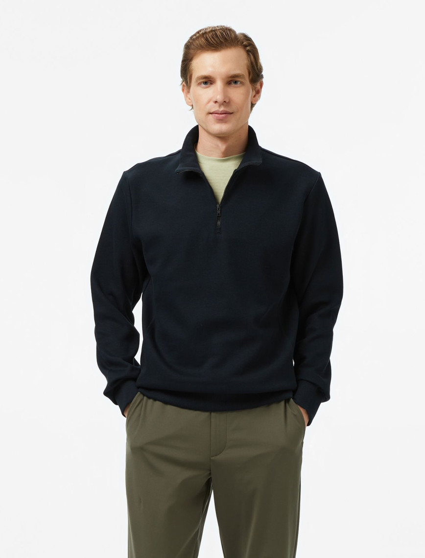 Nautica Erkek Siyah Classic Fit Sweatshirt Nautica Erkek Siyah Classic Fit Sweatshirt